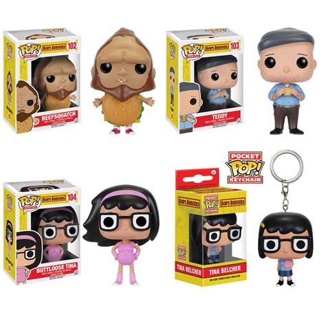 bob's burger funko pops|More.